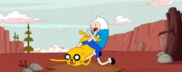 Драка Adventure Time