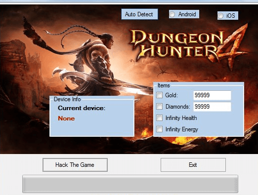 скачать взломанный Dungeon Hunter 4