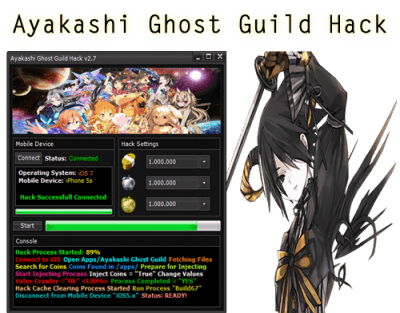 Ayakashi: Ghost Guild. ЧИТ на монеты и ЯБЛОКИ!