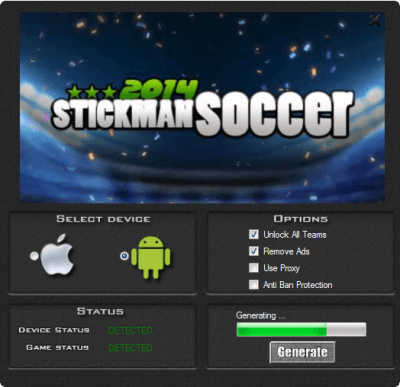 Stickman Soccer 2014. ЧИТ+MOD(1.9)