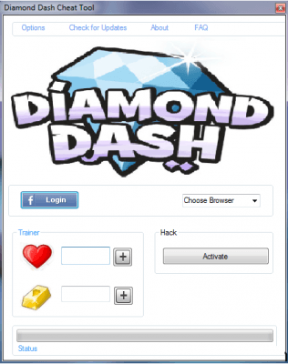 Чит на Diamond Dash