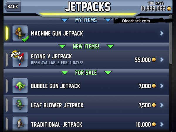 взлом Jetpack Joyride