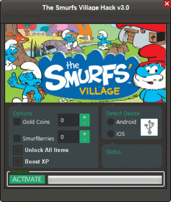 ВЗЛОМ Smurfs' Village. ЧИТ на монеты, опыт, барьеры.