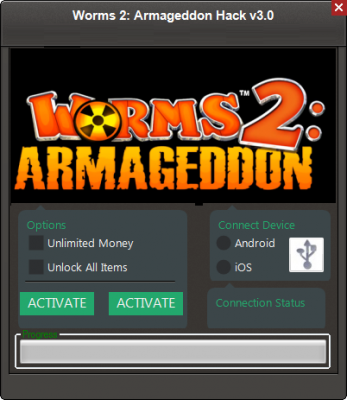 ВЗЛОМ Worms 2: Armageddon. ЧИТ на деньги и предметы.