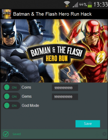 ВЗЛОМ Batman & The Flash: Hero Run. ЧИТ на кристаллы и монеты.