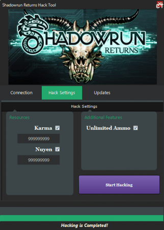 ВЗЛОМ Shadowrun Returns. ЧИТ на карму и нуян.