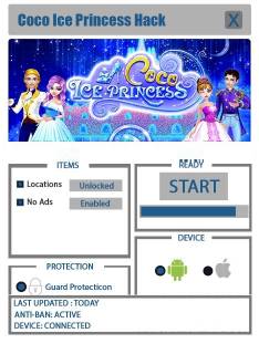 ВЗЛОМ Coco Ice Princess - Ледяная Принцесса Коко. ЧИТ на ресурсы + Отключить рекламу.