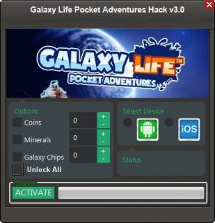 ВЗЛОМ Galaxy Life: Pocket Adventures. ЧИТ на монетки, минералы, ресурсы.