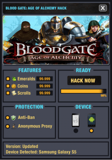 ВЗЛОМ Blood Gate - Age of Alchemy. ЧИТ на деньги и ресурсы.