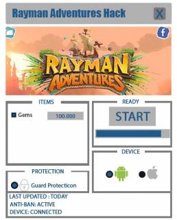 ВЗЛОМ Rayman Adventures - Приключения. ЧИТ на кристаллы.