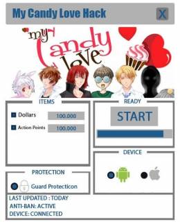 my candy love cheats for money
