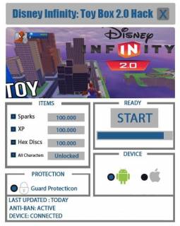 Чит Disney Infinity: Toy Box 2.0