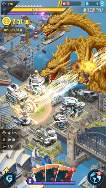 Взлом Godzilla Defense Force удалить рекламу