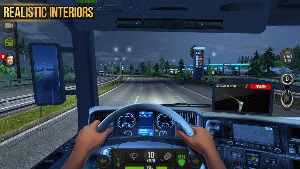 Взлом Truck Simulator 2018 : Europe скрыть рекламу
